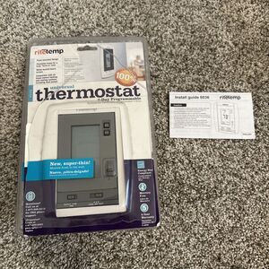 RiteTemp Universal Thermostat 7-Day Programmable 6036 New Flush Mount Open Box